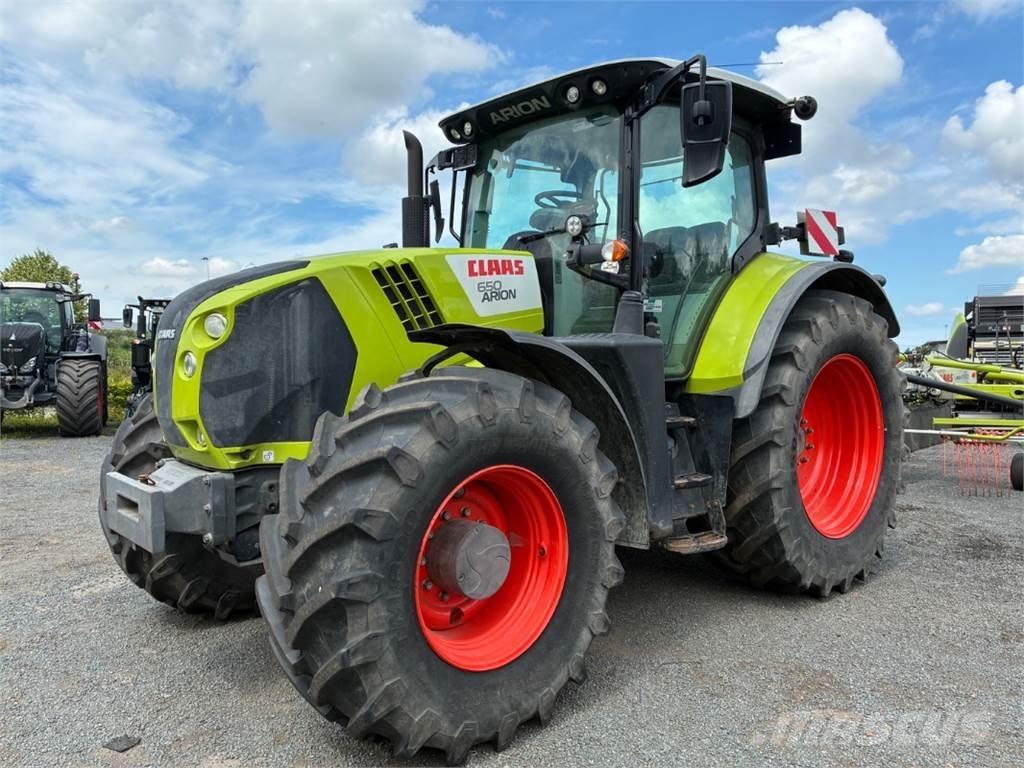 CLAAS ARION 650 Traktoriai