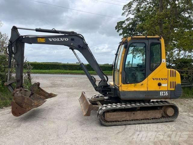 Volvo EC 55 B Mini ekskavatoriai < 7 t
