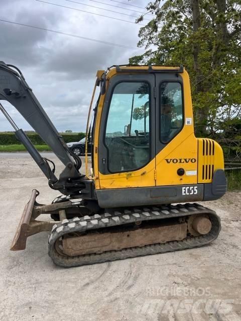 Volvo EC 55 B Mini ekskavatoriai < 7 t