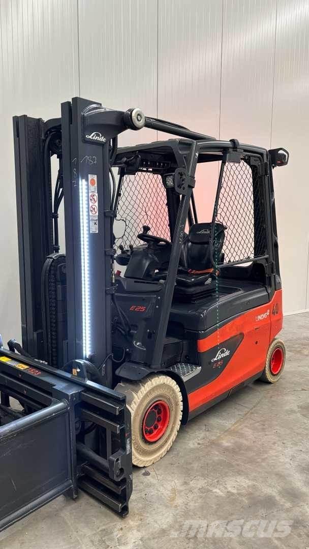 Linde E25L Elektriniai šakiniai krautuvai