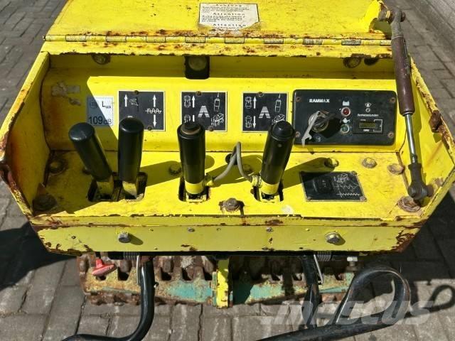 Rammax 1504HFVS Vieno būgno volai