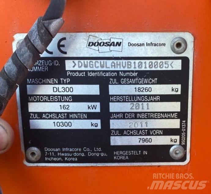 Doosan DL 300 Naudoti ratiniai krautuvai