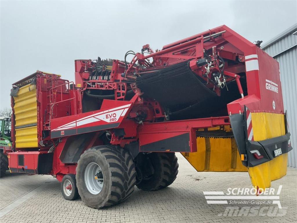 Grimme EVO 280 Bulvių kombainai ir ekskavatoriai