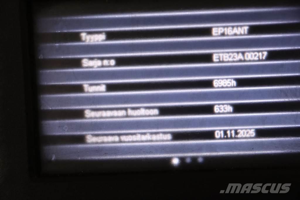 CAT EP16ANT Elektriniai šakiniai krautuvai