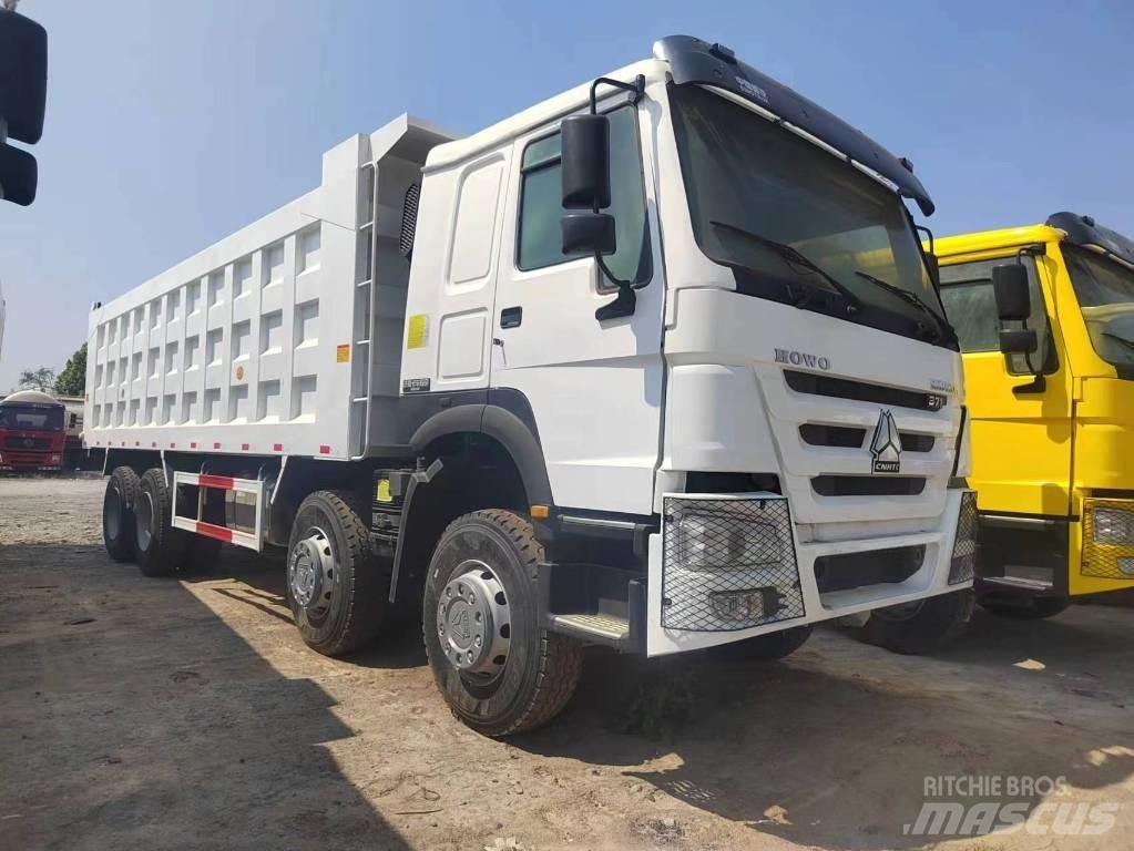 Howo 371 8x4 Savivarčių priekabų vilkikai