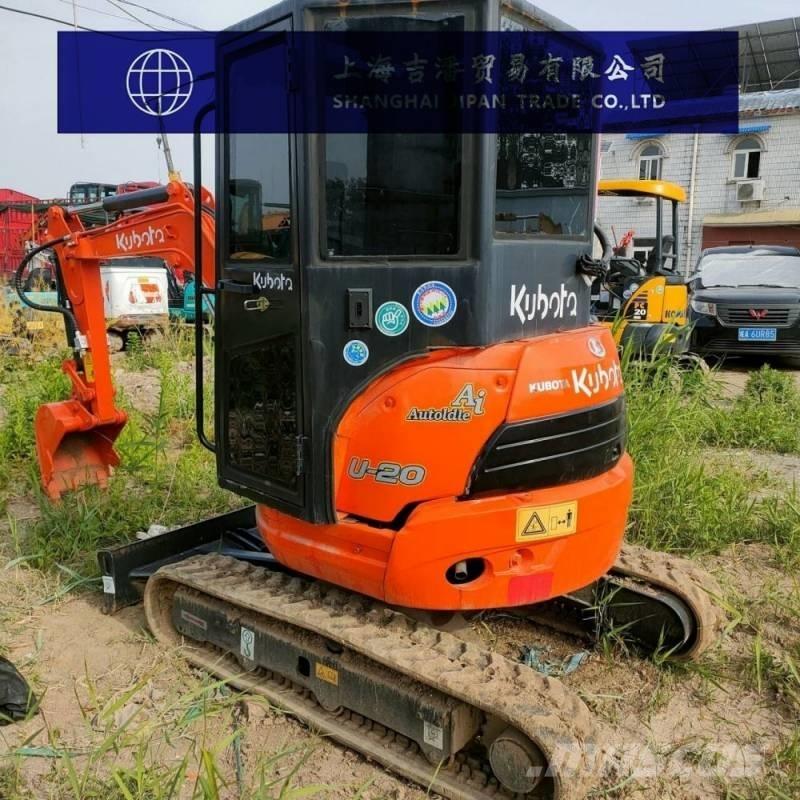Kubota U 20 Mini ekskavatoriai < 7 t