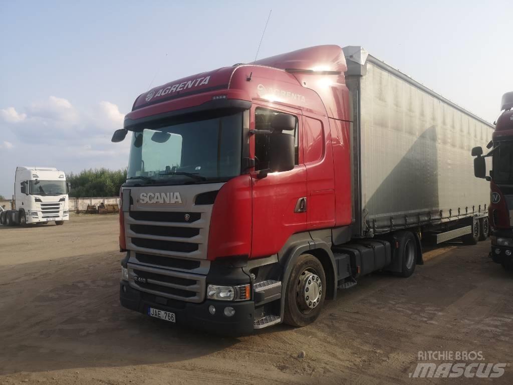 Scania R410 mega Naudoti vilkikai