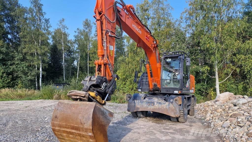 Hitachi ZX 170 W-6 Ratiniai ekskavatoriai
