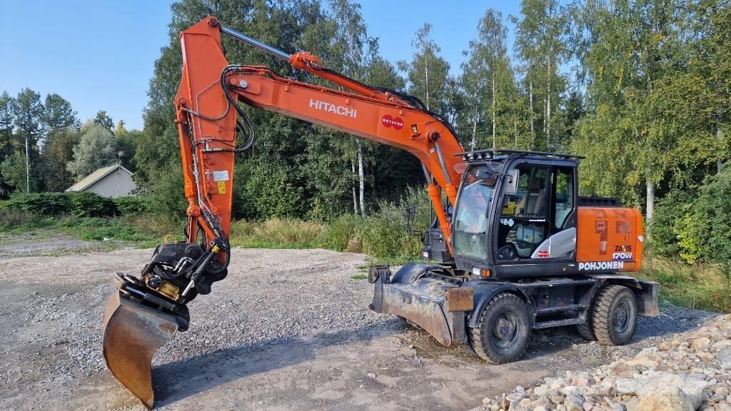 Hitachi ZX 170 W-6 Ratiniai ekskavatoriai
