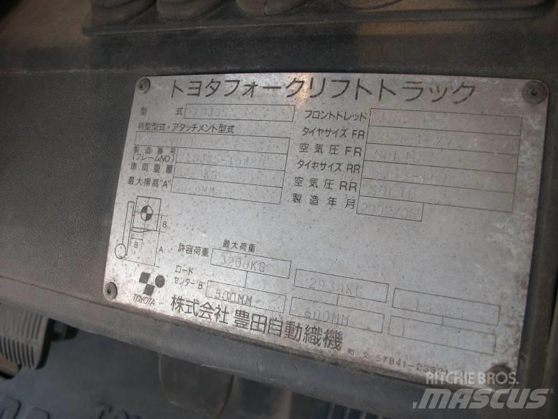 Toyota 7 FDJ 35 Dyzeliniai krautuvai