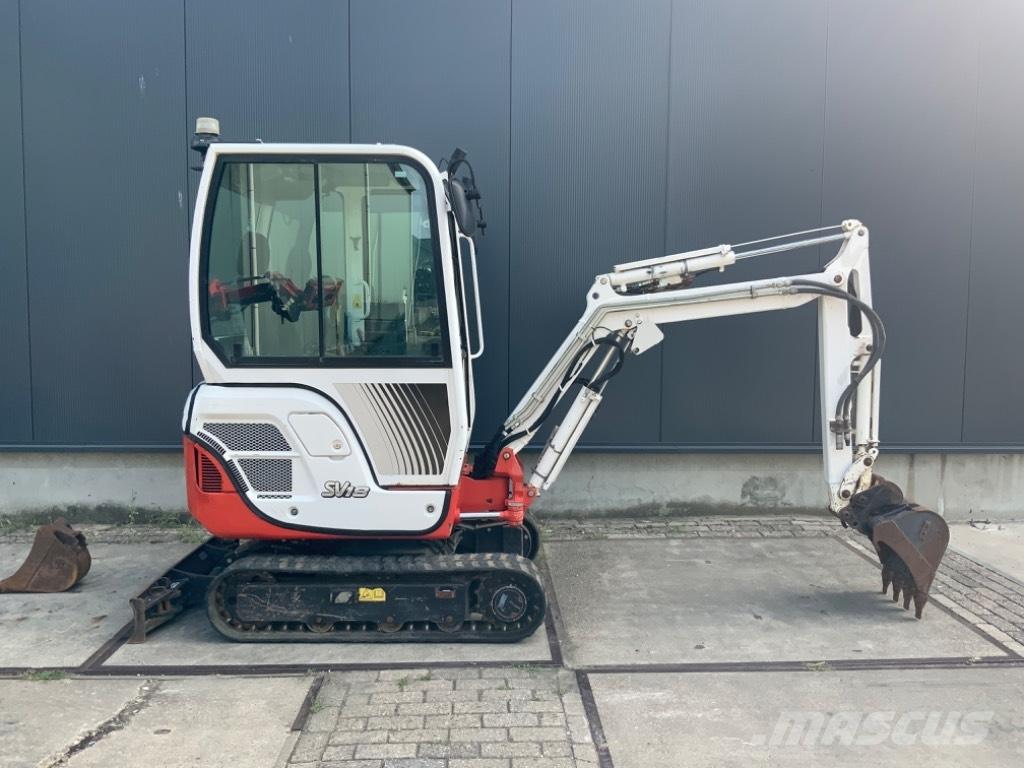 Yanmar SV 18 Mini ekskavatoriai < 7 t