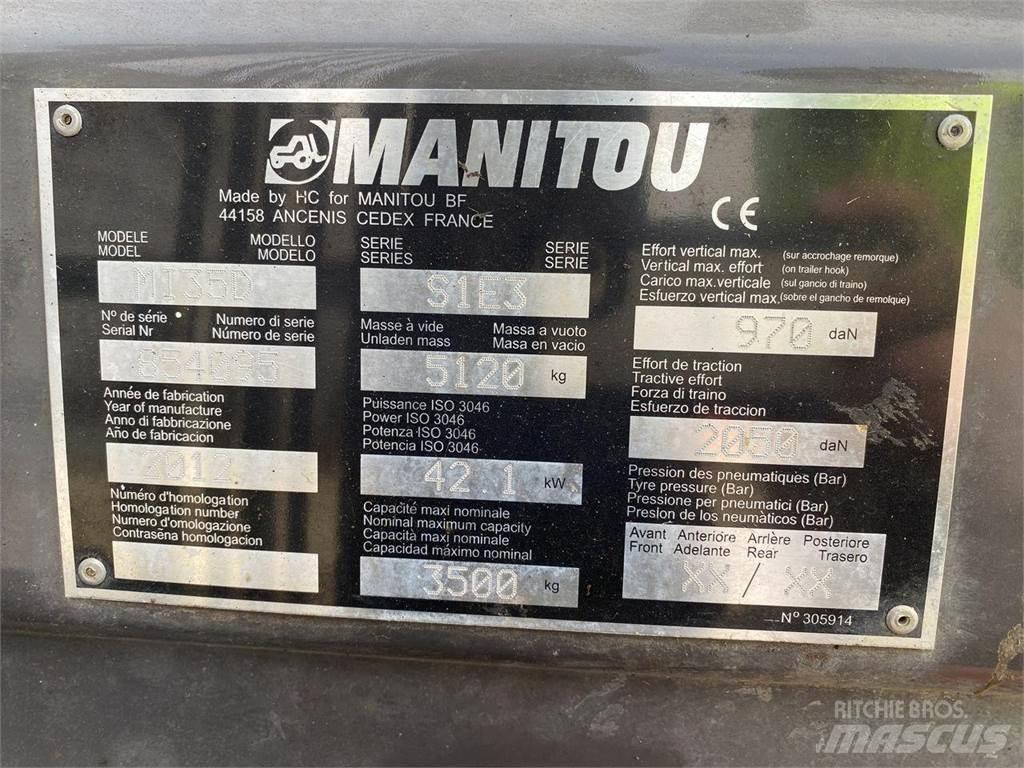 Manitou MI35D Šakiniai krautuvai - Kita