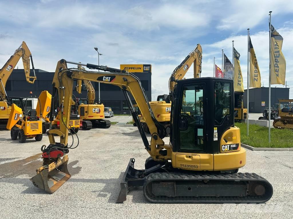 CAT 305 Mini ekskavatoriai < 7 t