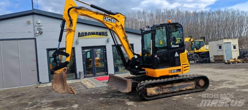 JCB 85 Z-1 Vidutinės galios ekskavatoriai 7-12 t