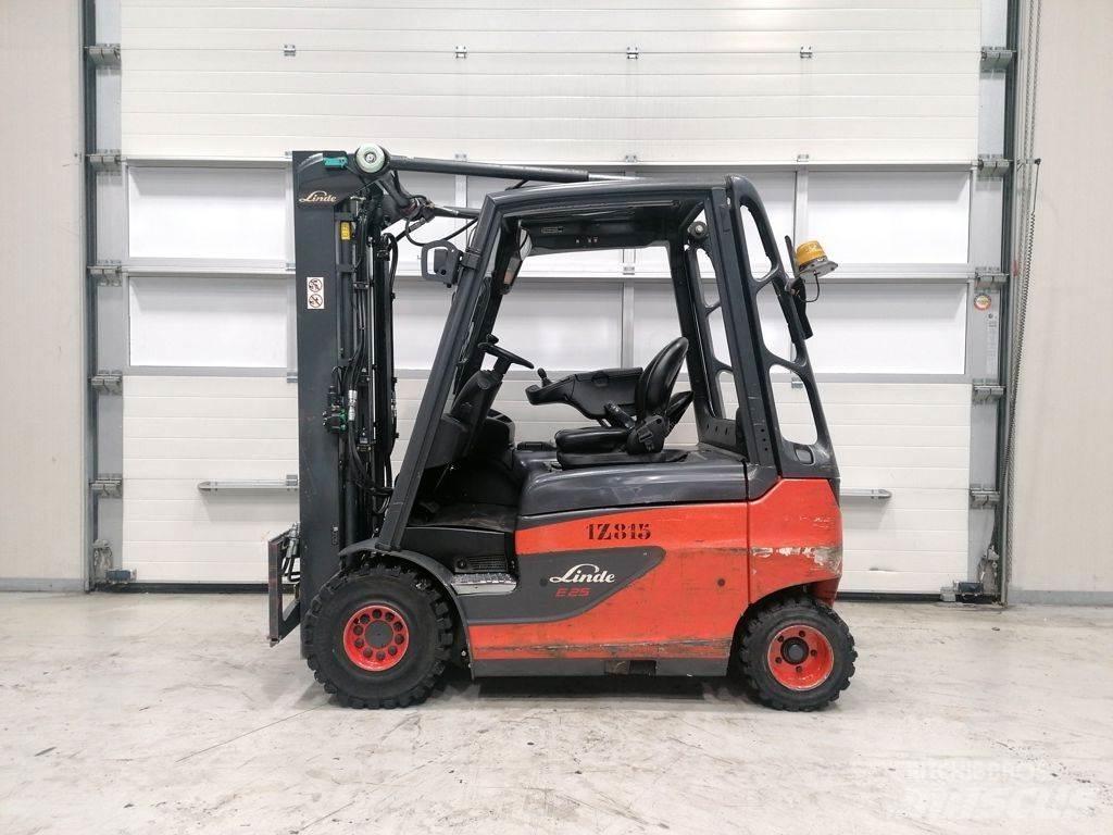 Linde E25-01 Elektriniai šakiniai krautuvai