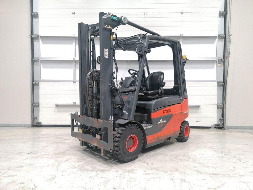 Linde E25-01 Elektriniai šakiniai krautuvai