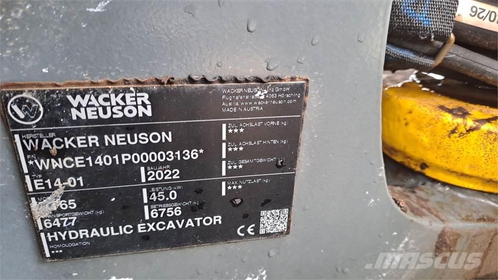 Wacker Neuson ET65 Vikšriniai ekskavatoriai