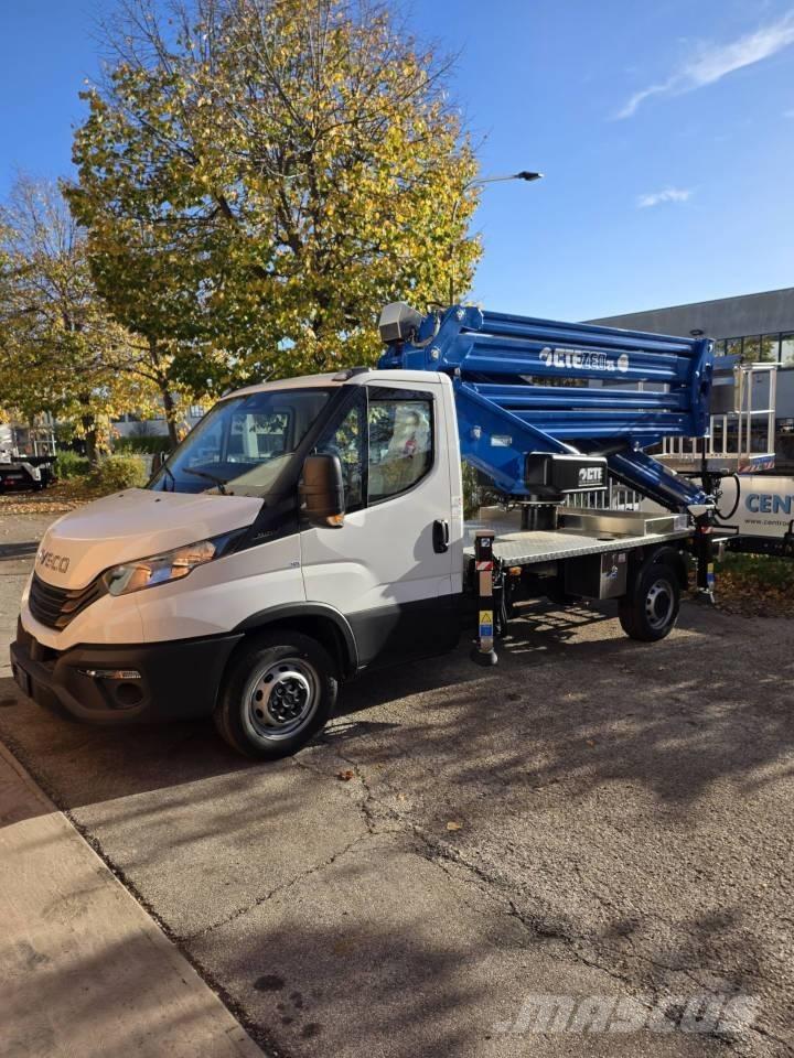 CTE ZED 25 Ant vilkikų montuojamos kėlimo platformos