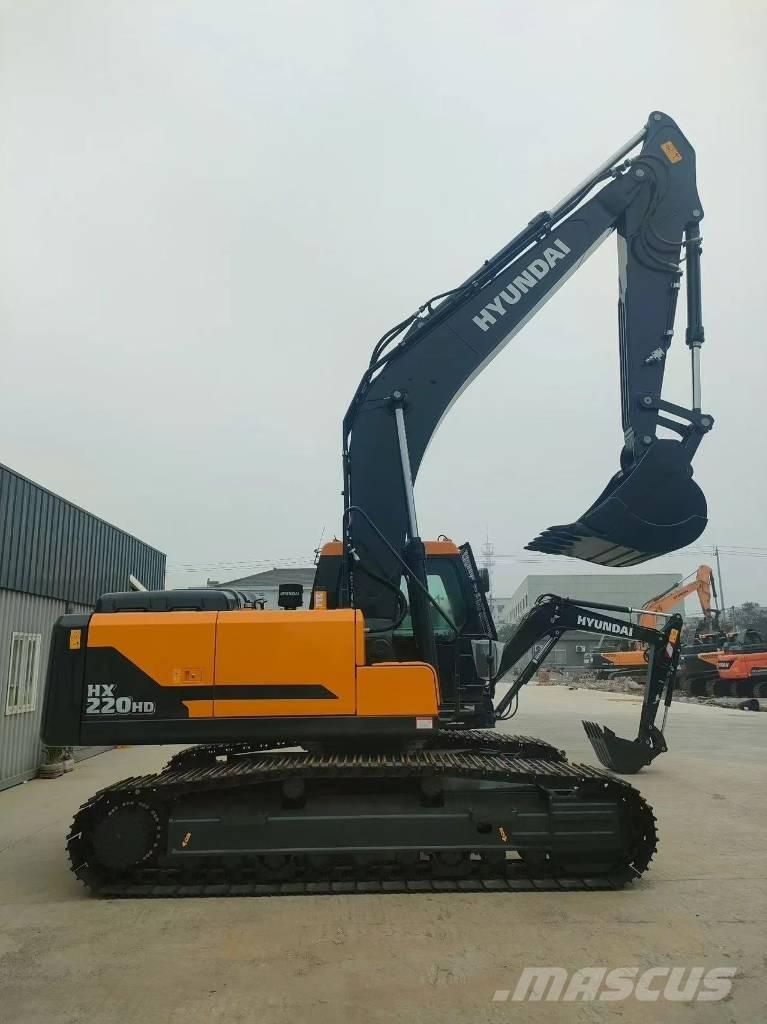Hyundai HX 220 Vikšriniai ekskavatoriai