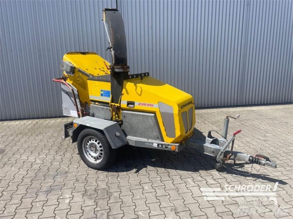 Schliesing 235 MX Medienos smulkintuvai