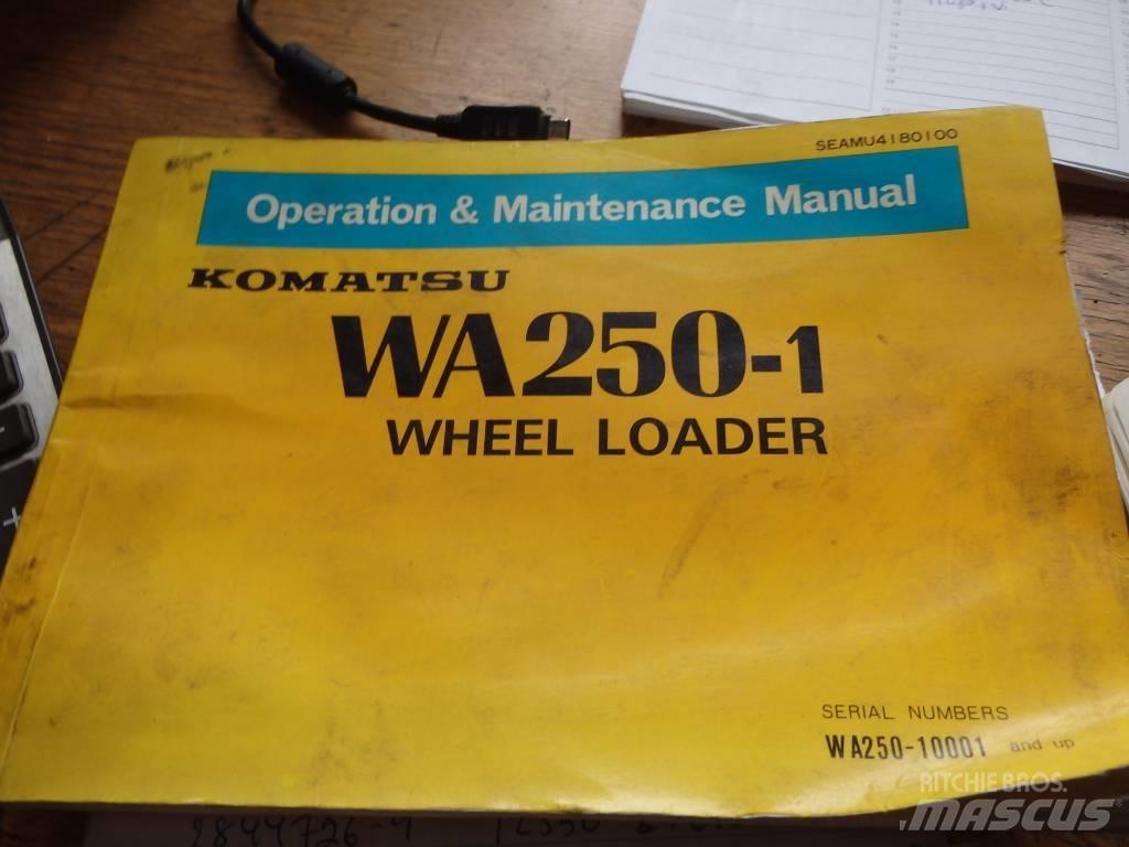 Komatsu WA 250-1 Naudoti ratiniai krautuvai