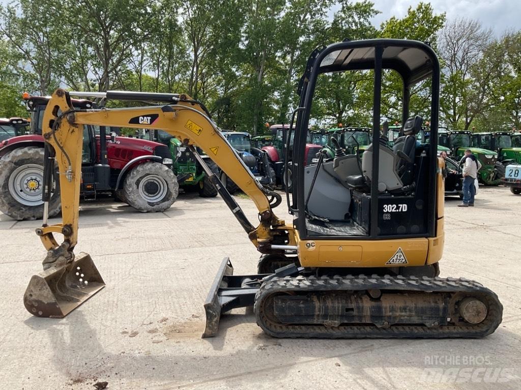 CAT 302.7 D CR Mini ekskavatoriai < 7 t