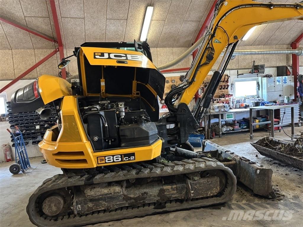 JCB 86 C-2 Vidutinės galios ekskavatoriai 7-12 t