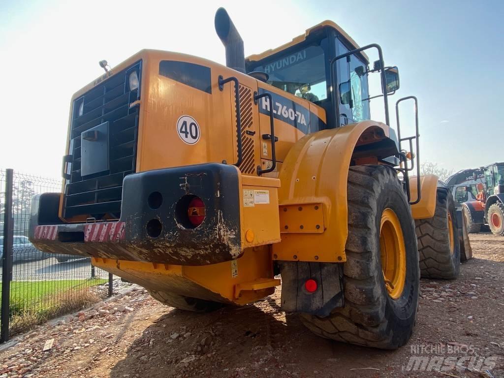 Hyundai HL 760-7 A Naudoti ratiniai krautuvai