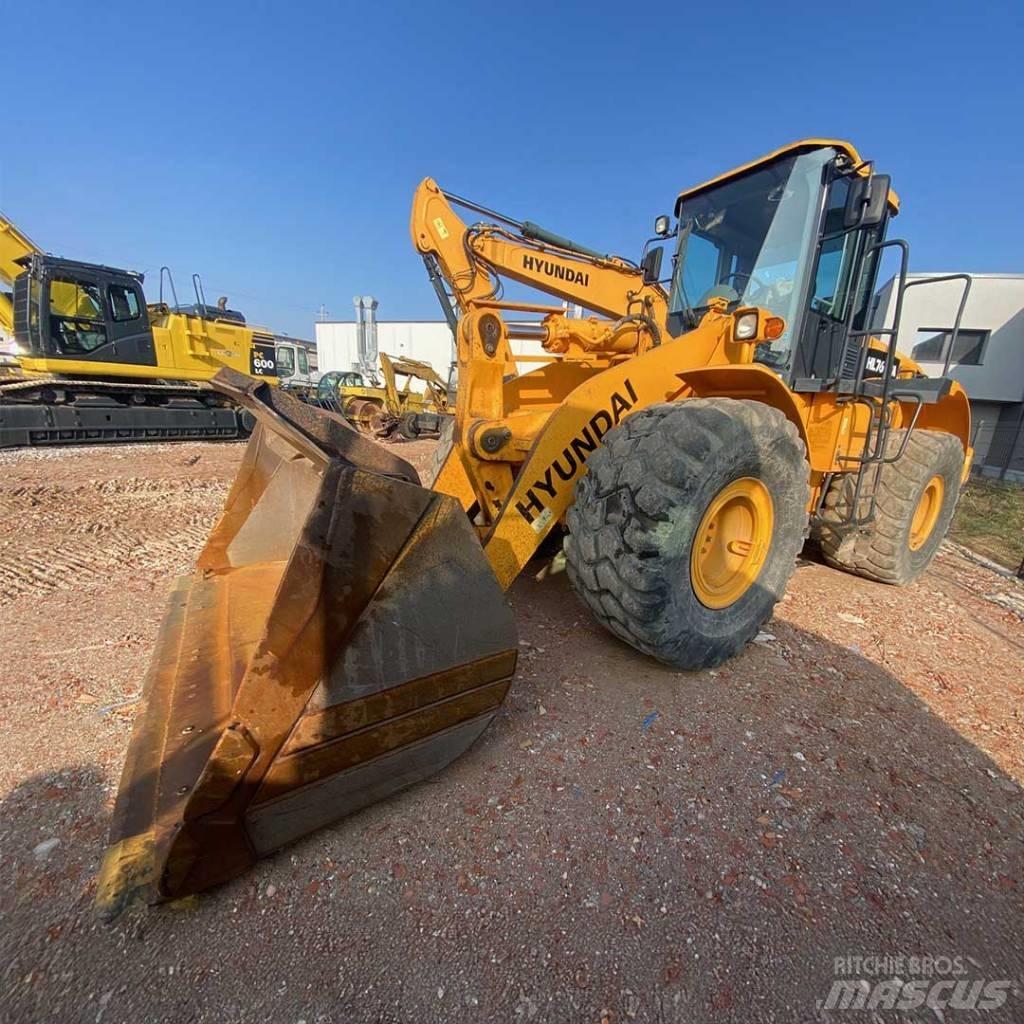 Hyundai HL760-7A Naudoti ratiniai krautuvai