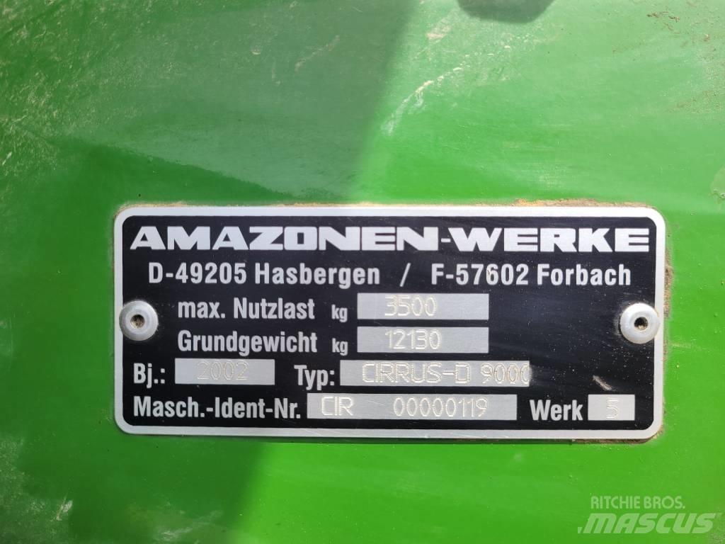 Amazone Cirrus 9000 Sėjamieji kombainai
