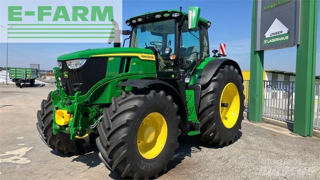 John Deere 6R 215 Traktoriai