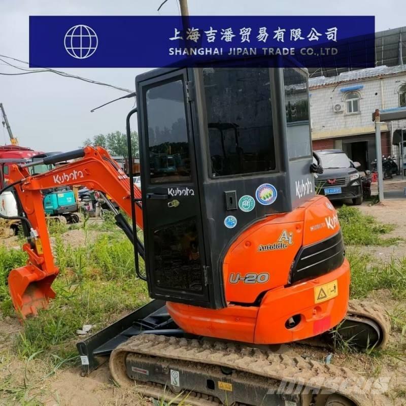 Kubota U 20 Mini ekskavatoriai < 7 t