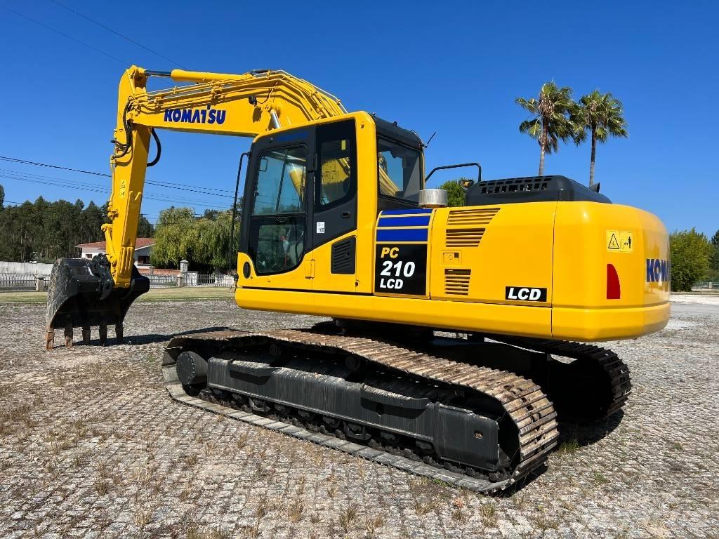 Komatsu PC 210 LCD-8 Vikšriniai ekskavatoriai