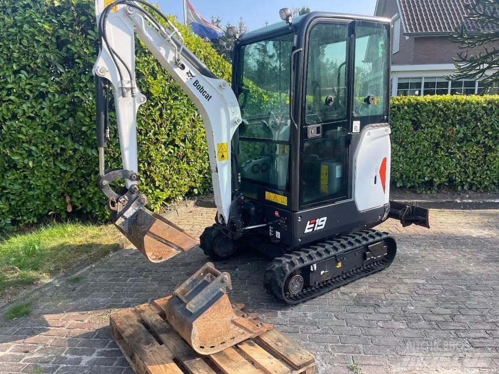 Bobcat E19 Mini ekskavatoriai < 7 t