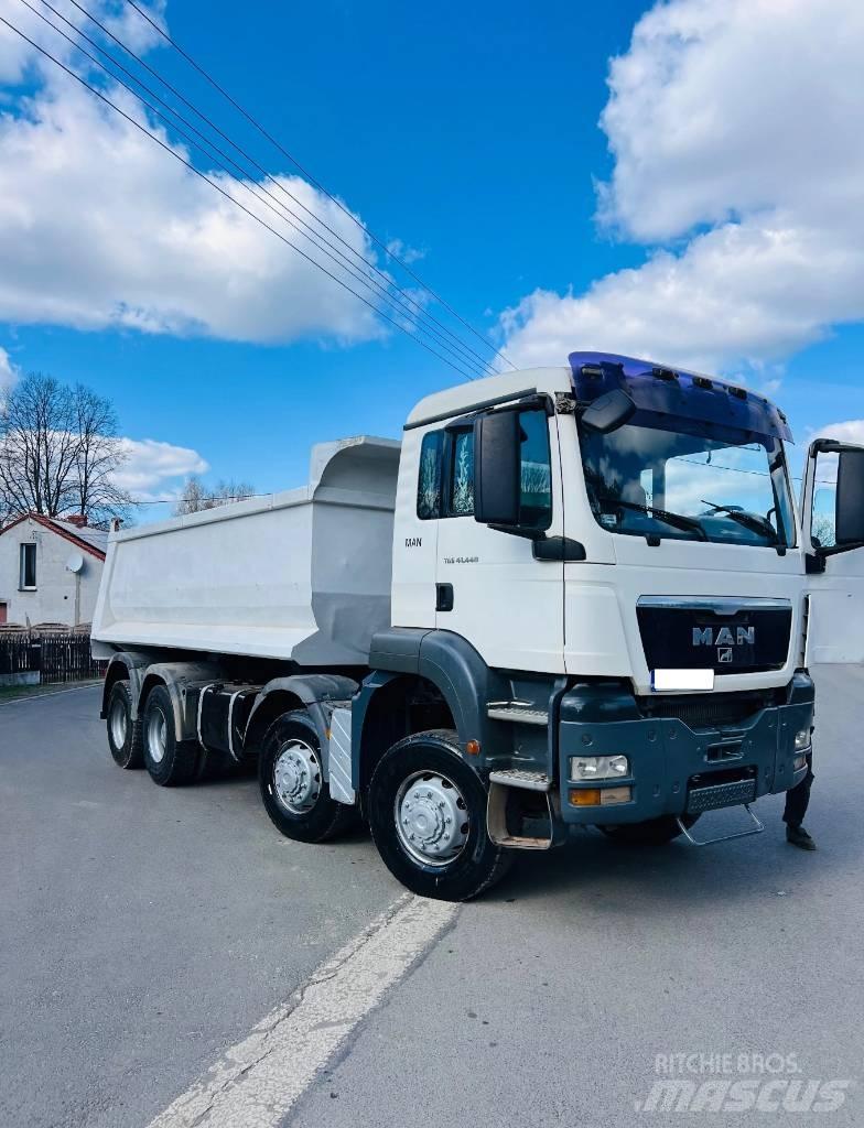 MAN TGS 41.440  8x8 Savivarčių priekabų vilkikai