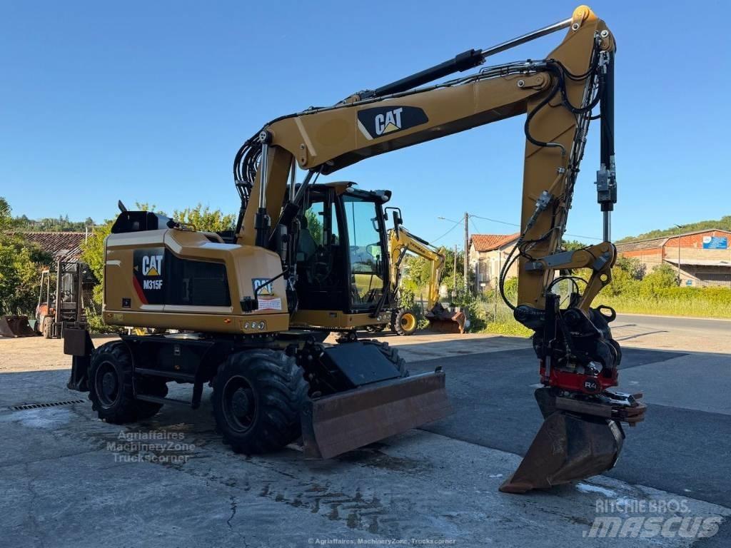 CAT M315F Ratiniai ekskavatoriai