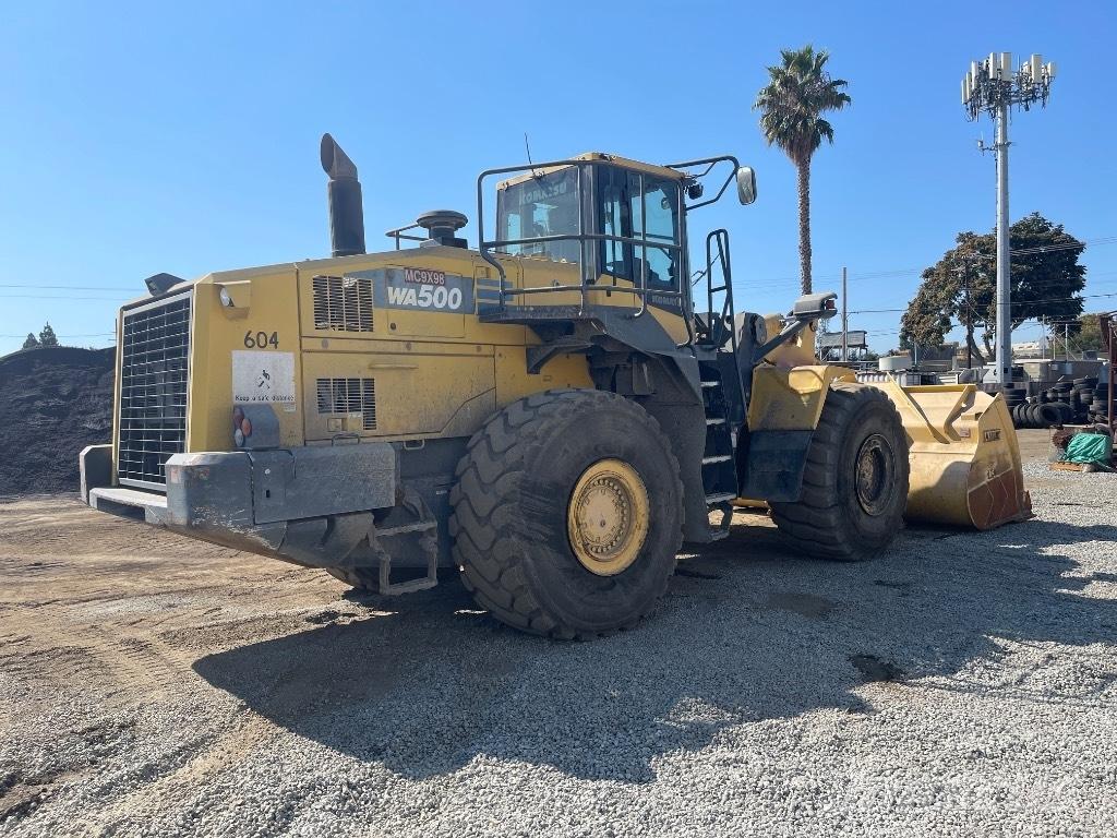 Komatsu WA 500-7 Naudoti ratiniai krautuvai