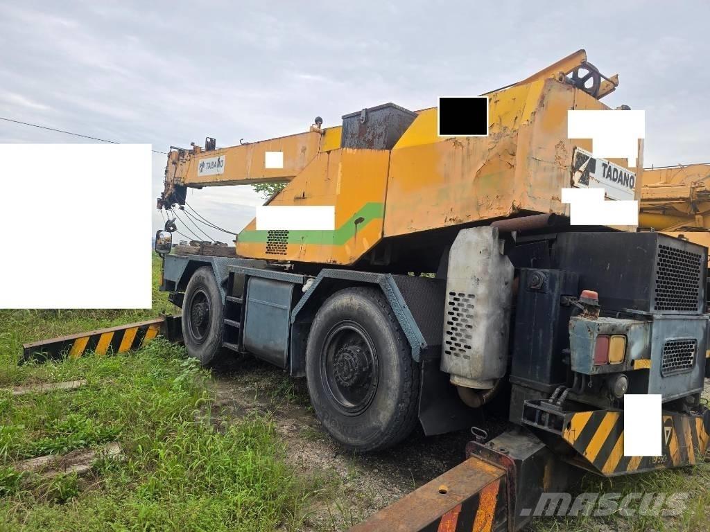 Tadano TR 160 M-2 Neapdoroto reljefo kranai