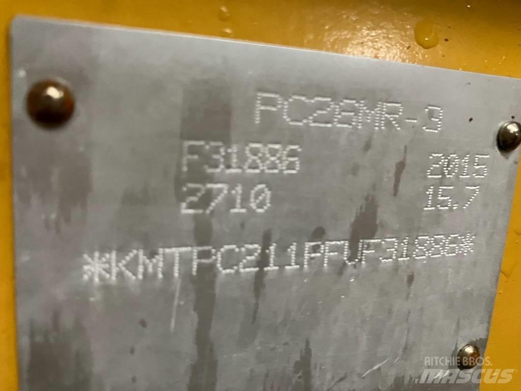 Komatsu PC 26 MR-3 Mini ekskavatoriai < 7 t