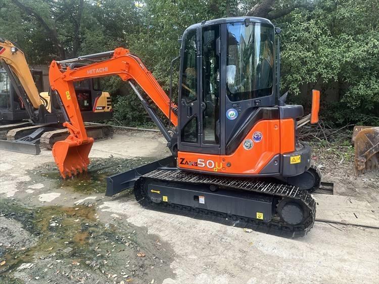 Hitachi ZX 50 Mini ekskavatoriai < 7 t