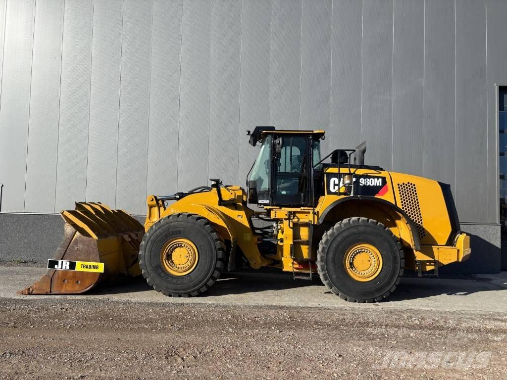 CAT 980 M Naudoti ratiniai krautuvai