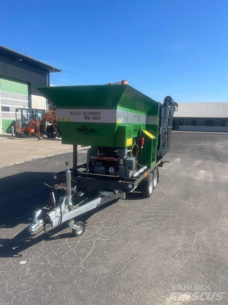 Zemmler MS1000 Mobilūs sietai