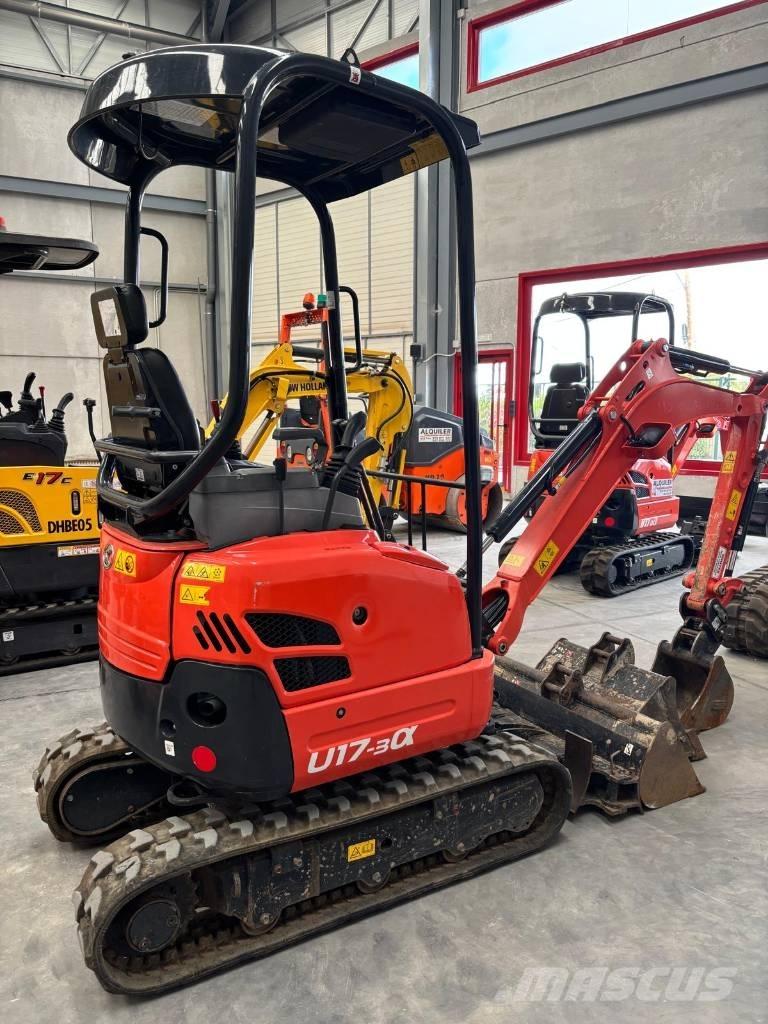 Kubota U 17-3 Mini ekskavatoriai < 7 t