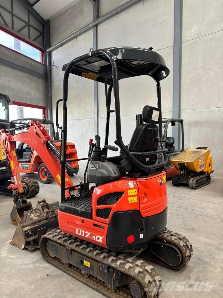 Kubota U 17-3 Mini ekskavatoriai < 7 t
