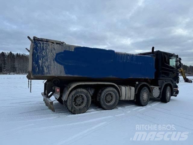 Scania R 500 Sunkvežimiai su keliamuoju kabliu
