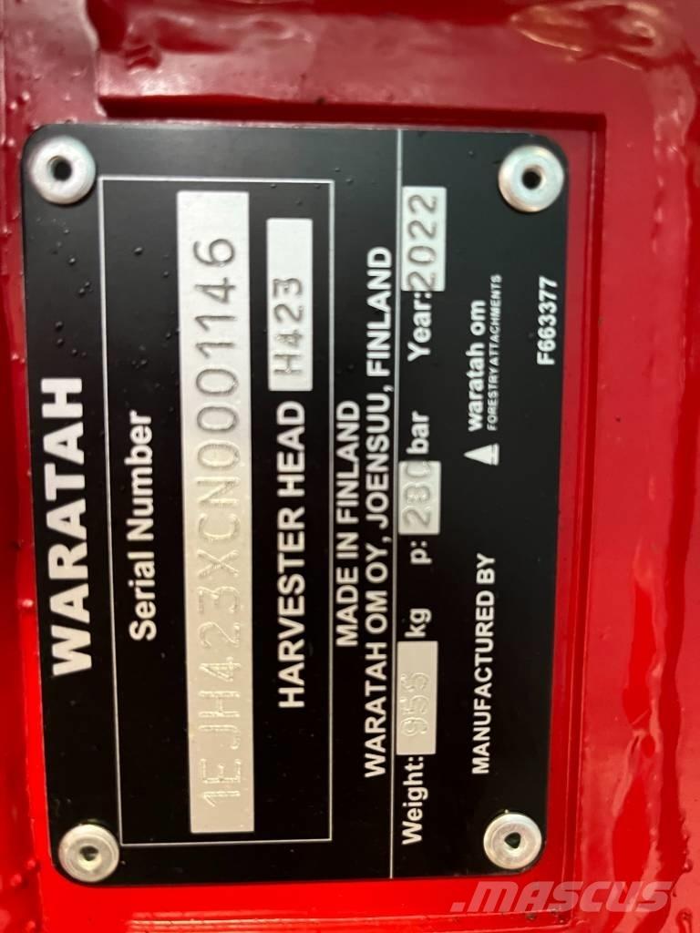Waratah H423 Miško technika (Harvesteriai)
