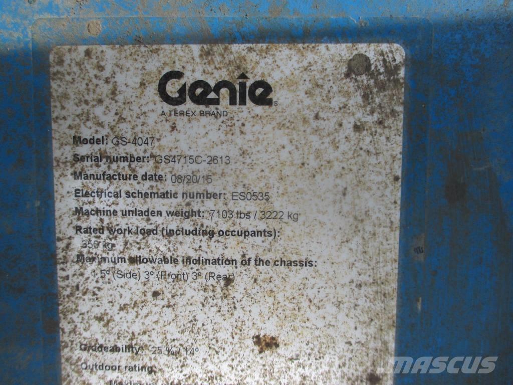 Genie GS 4047 Žirkliniai keltuvai