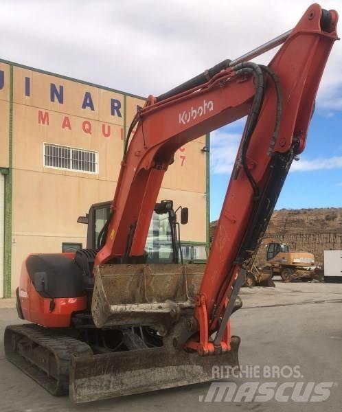 Kubota KX 080-4 Vidutinės galios ekskavatoriai 7-12 t
