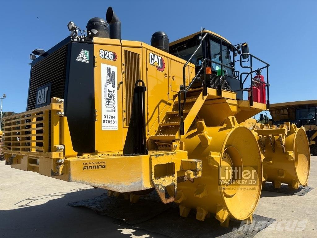 CAT 826 K Atliekų presai