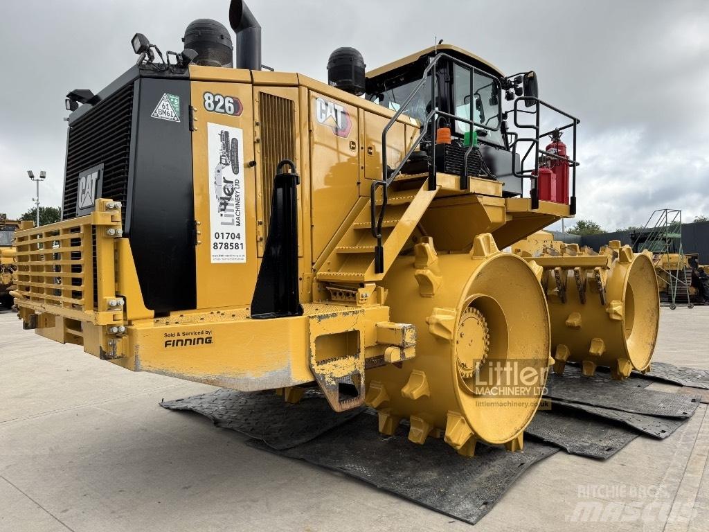 CAT 826 K Atliekų presai